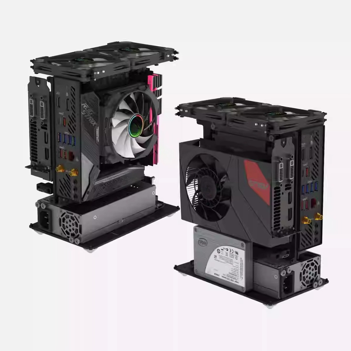 Sff Mini Itx Cnc Aluminum Chassis - A4 사이즈 미니-ITX 컴퓨터 케이스, CNC
