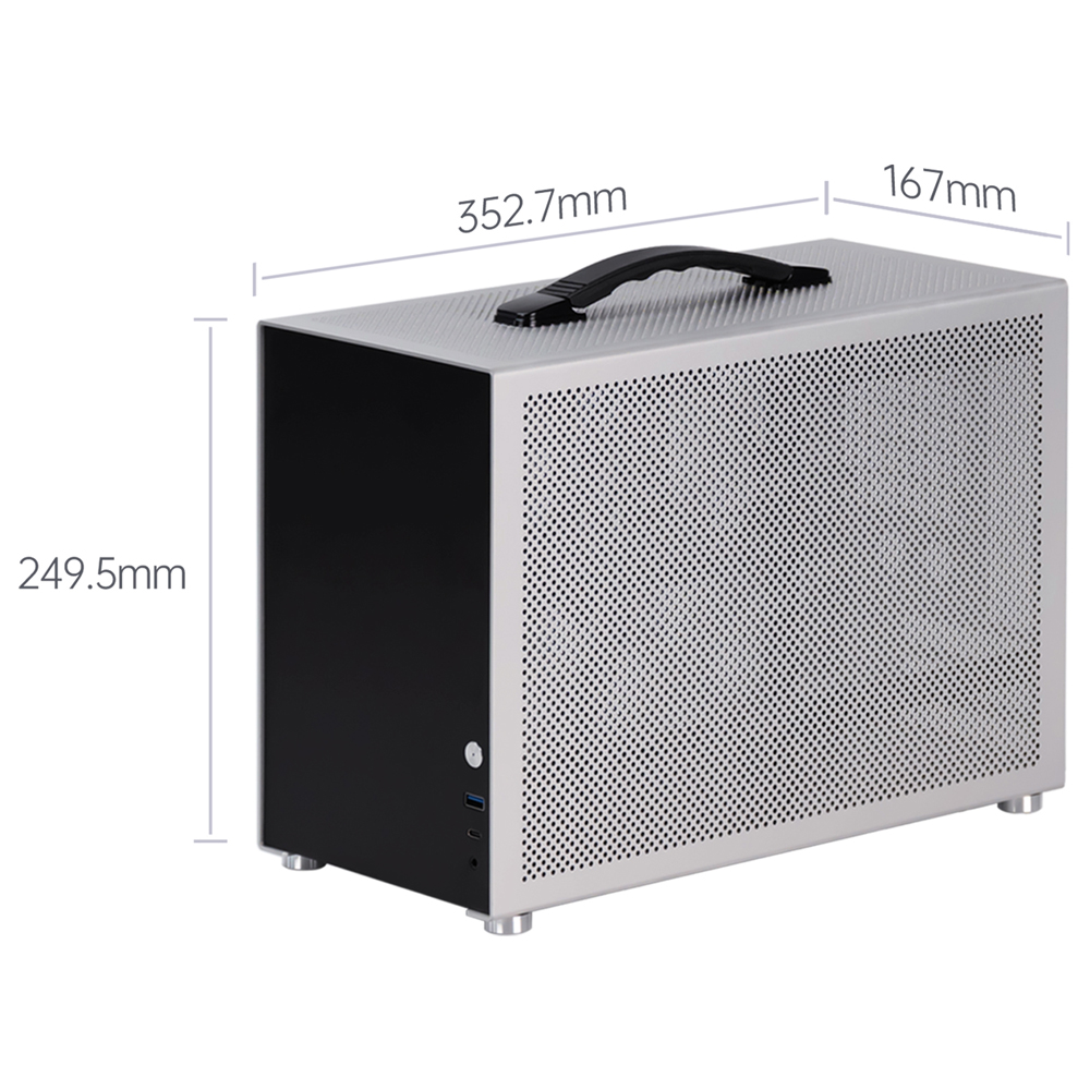 휴대용 미니 ITX PC 케이스 모델 D3, 휴대용 손 - Portable Aluminum Itx Case Carry Handle 리뷰 및 가격