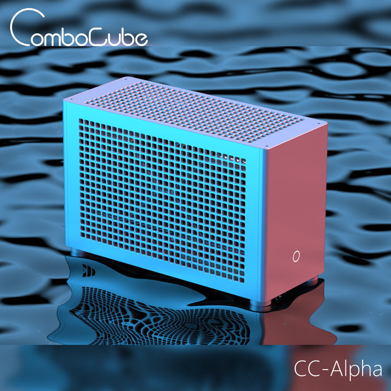 콤보큐브 CC-알파 미니 ITX 케이스 8.5L 알루미 - Sff Mini Itx Cnc Aluminum Chassis 리뷰 및 가격